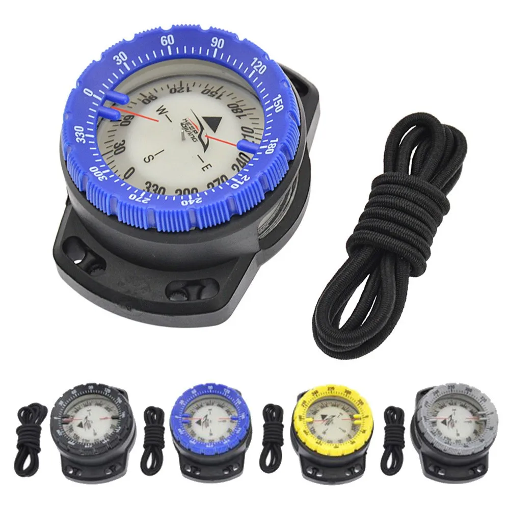 Scuba Diving Navigation For Compass With Wrist Strap Lightweight Portable Module Gauge Waterproof -30c To 60c Diving Accessories