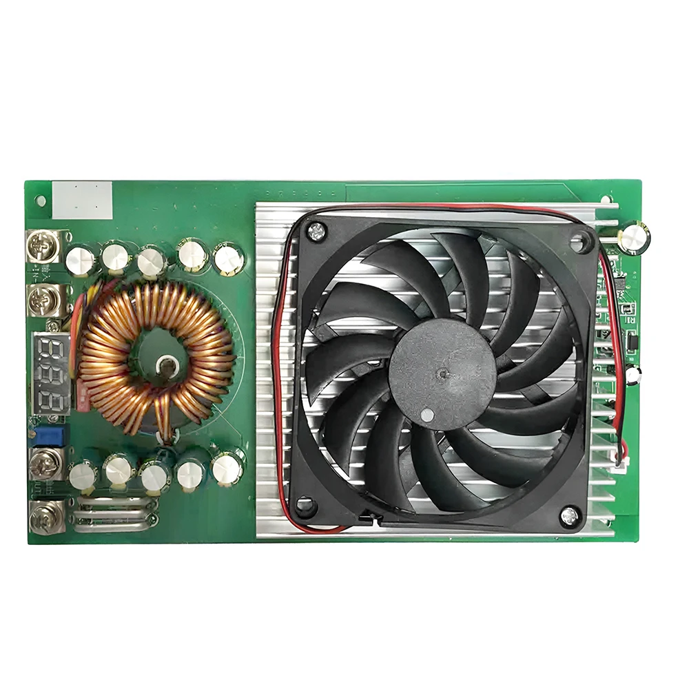 스텝 다운 모듈, 조정 가능한 전압 조정기 모듈, DC-DC 안정화 전원 공급 장치, 벅 컨버터, 1500W, 50A DC25-90V, 2.5-60V