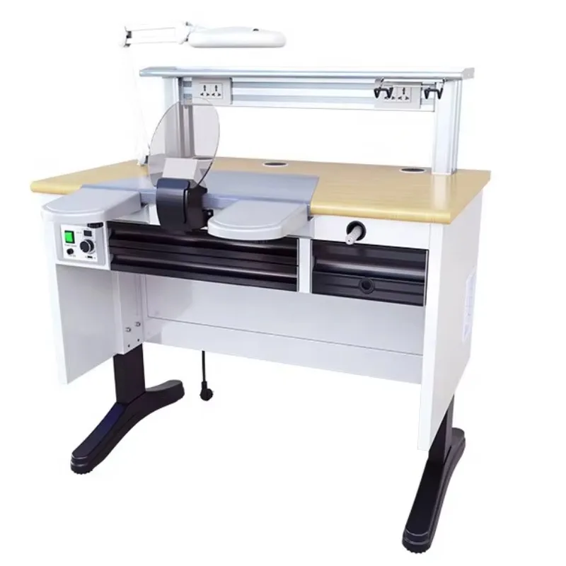 Customizable Laboratory Workstation Single/Double Dental Table for Schools, Hospitals, Laboratories