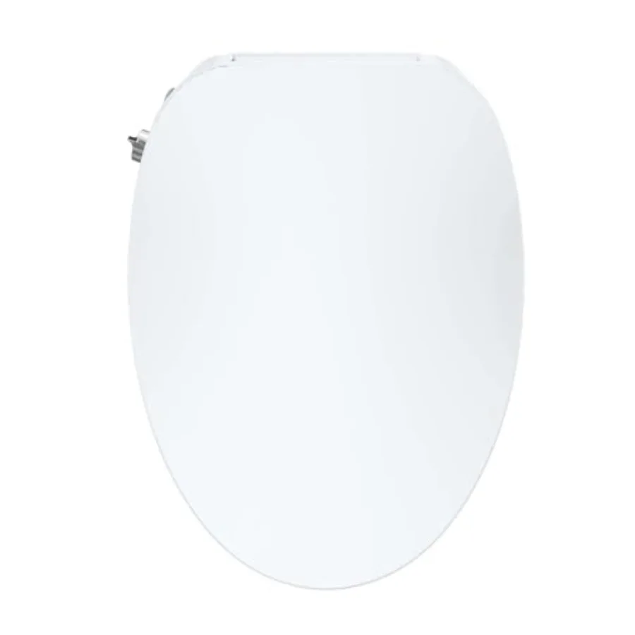 

Advanced Hygiene Bidet Toilet Seat for Home Use Plastic, White Heated Elongated Seat, Multiple Spray Modes, Unlimited Warm Wate