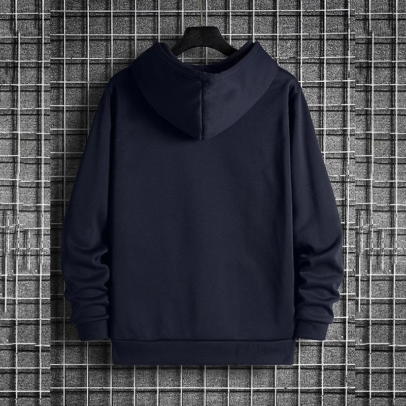 2026 Fall/winter New Arrival Men's Hoodie High Quality Solid Color Hooded Sweatshirt Male Home Outdoor Casual Fashion Pullover