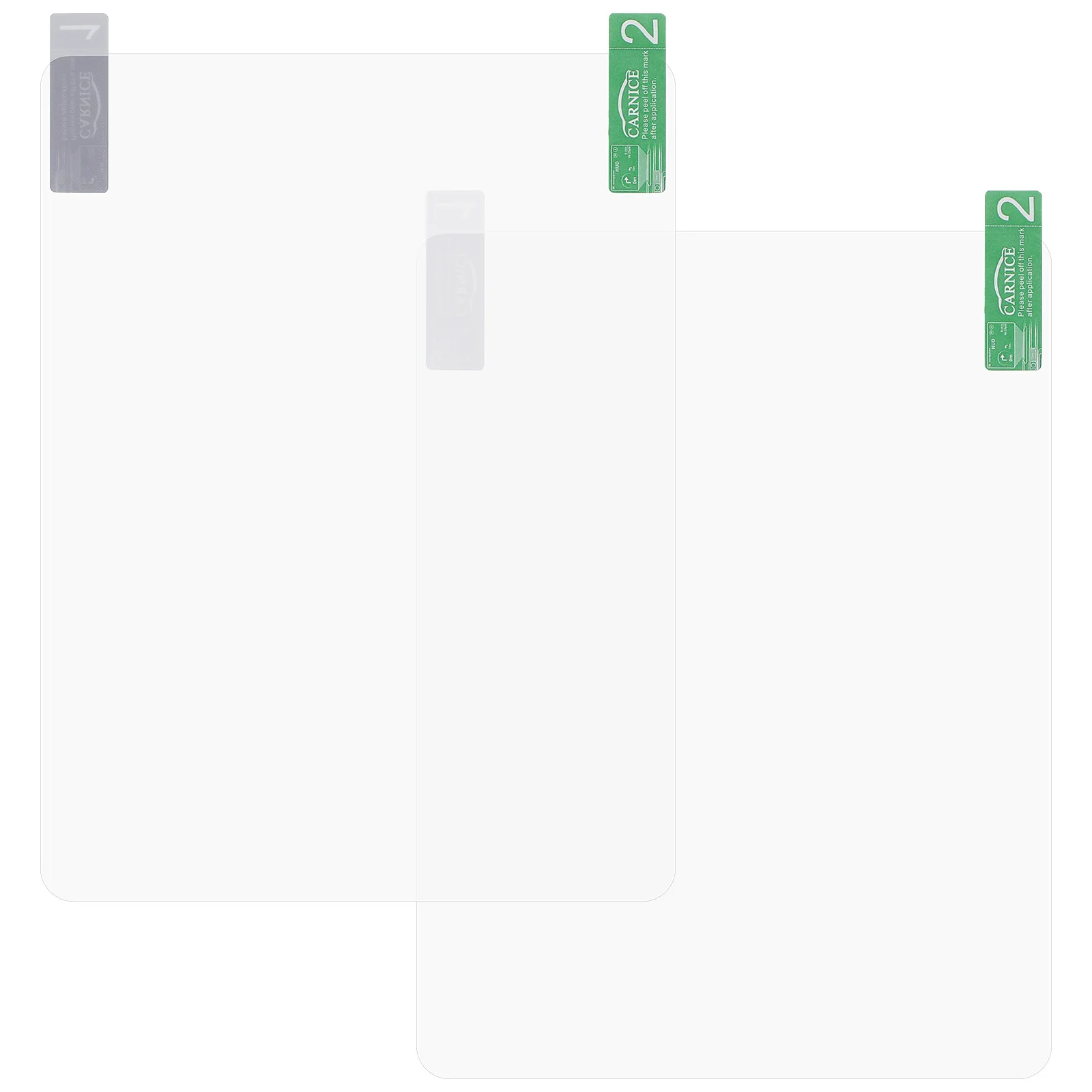 

2Pcs Head Up Display Reflective Film Thickened Pet Car Protective Reflective Windshield Film Reusable Static Electricity