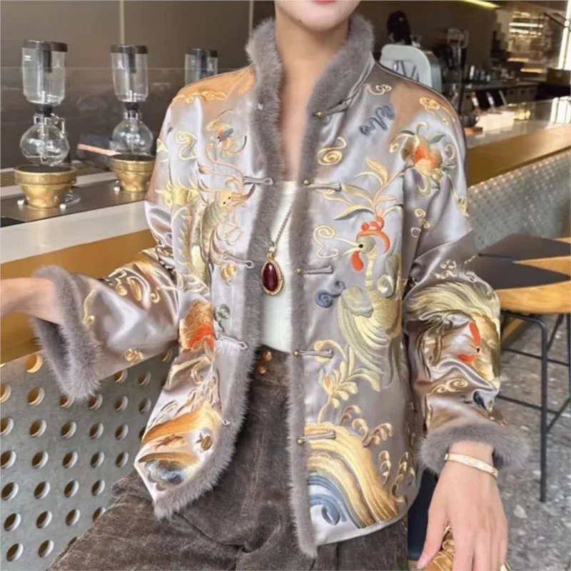 New Chinese style national robe coat