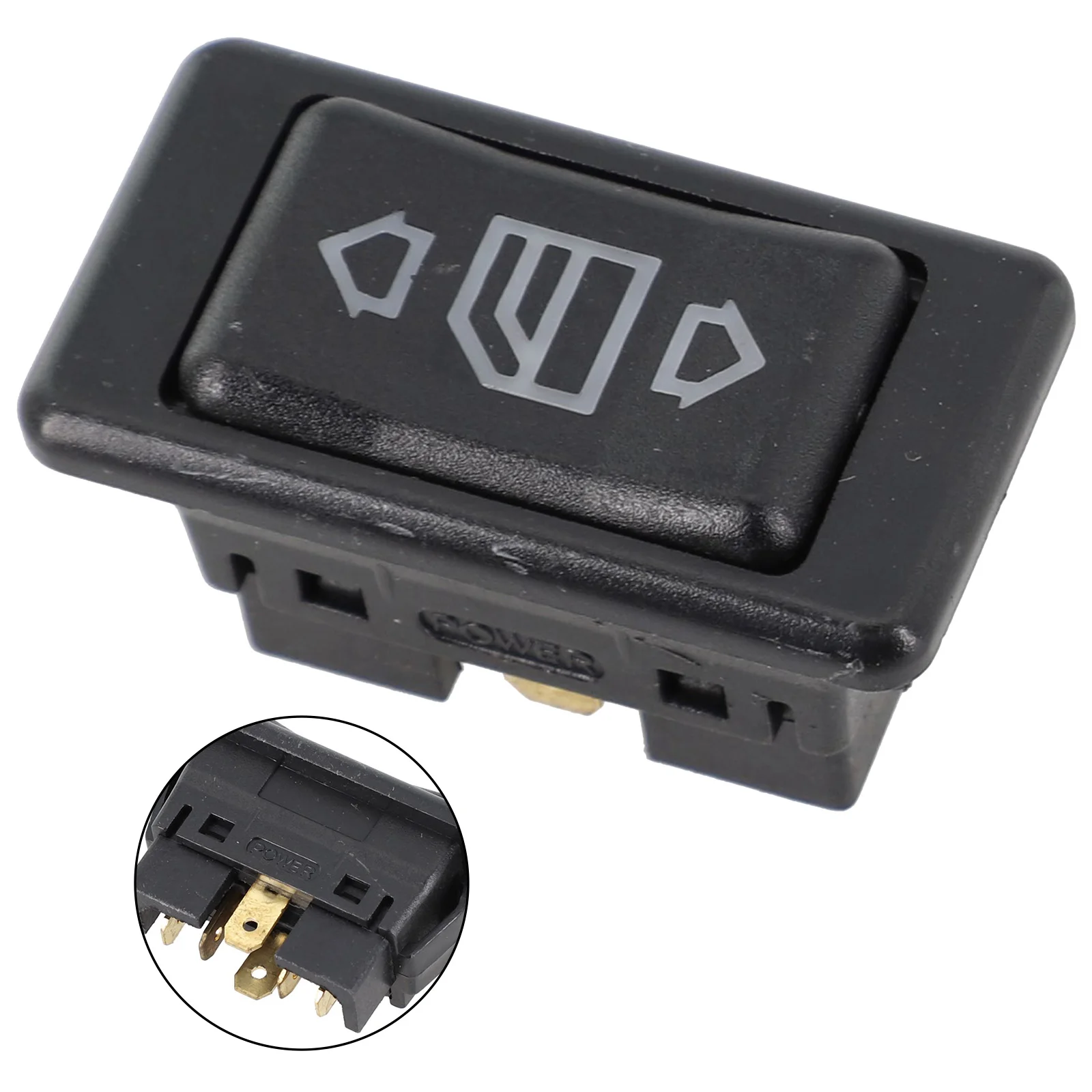 Glass Lifter Switch 20A 6 Pins DC12V/24V High Quality New Practical Switch Lamp Vehicle Car Glass Lifter Switch
