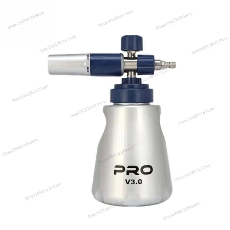For 3.0 Pro PA Foam Cannon Stainless Steel Foam Pot Durable Car Wash Foam Sprayer Pressure Washer Snow Foam Lance