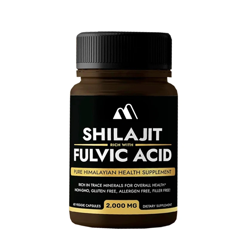 

Shilajit Men's And Women's Supplements, Natural Shilajit Capsules, Rich Vitamin Acid Supplements || Rich In Trace Minerals