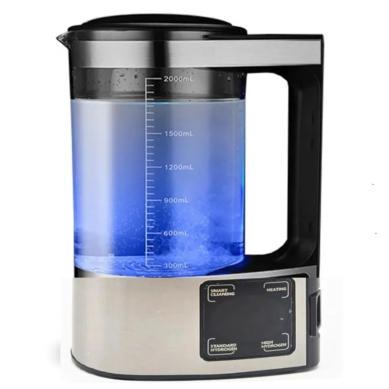 100-240V 2L Electric Hydrogen Rich  Kettle Water Ionizer Machine  Filter Drink Hydrogen Water Generator