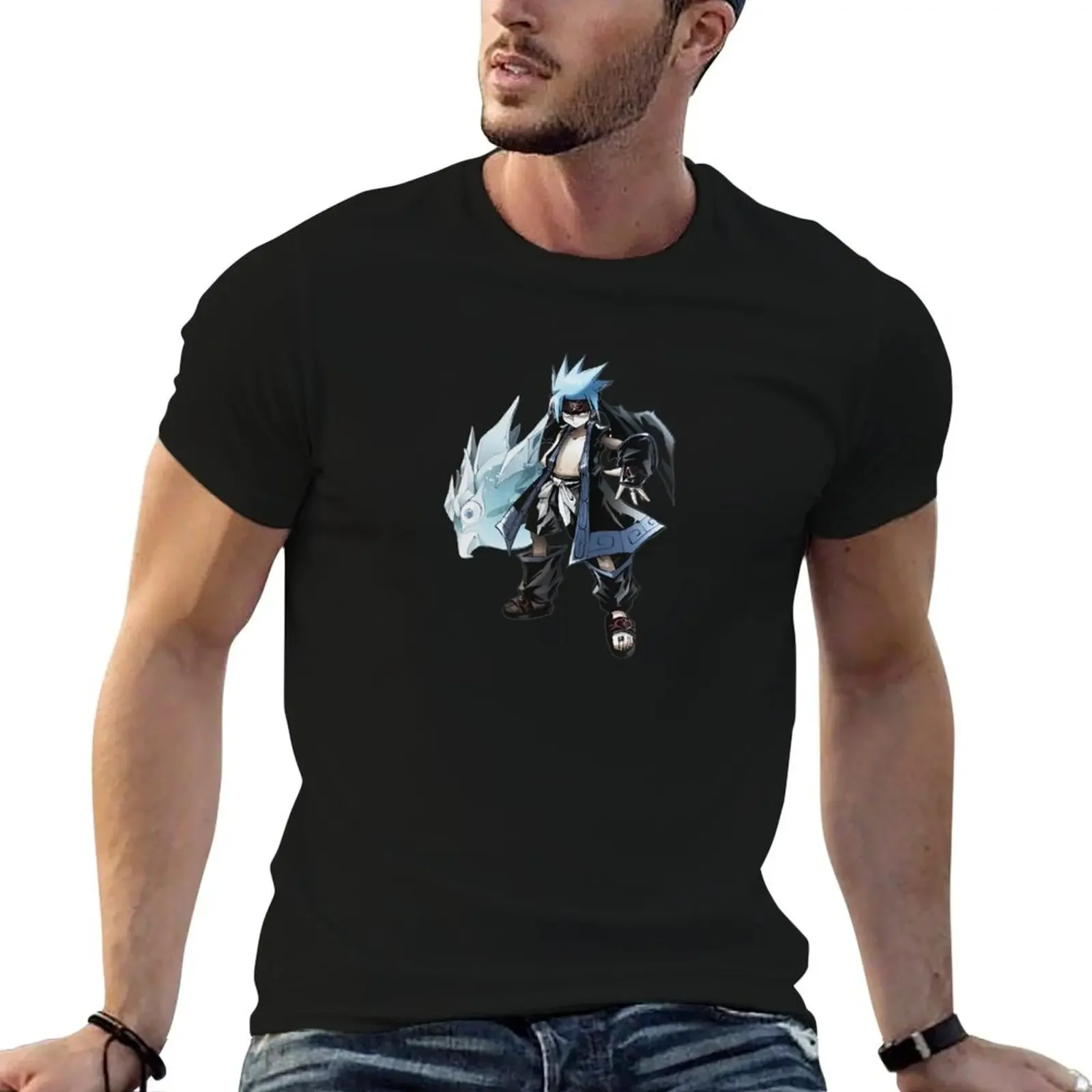 Shaman king T-Shirt cute clothes anime shirt man clothes new edition vintage t shirt men