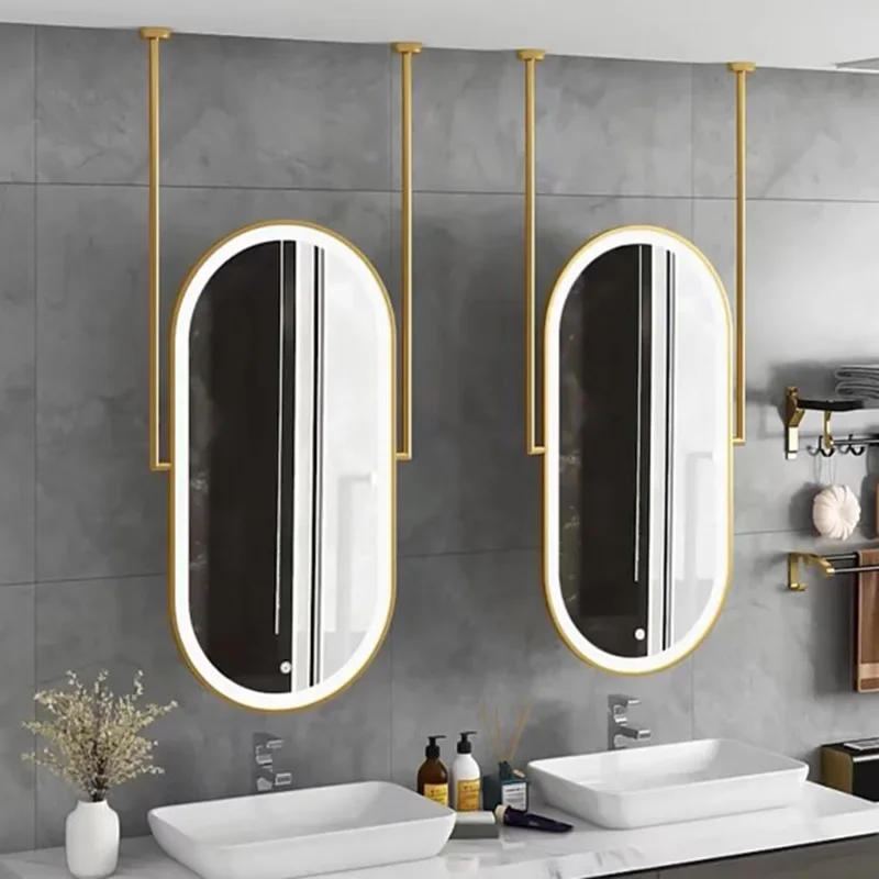 Decoration Home Bathroom Mirrors Makeup Desk Mirror Floor House Decor Decorative Wall Big Espejos Para Pared Dressing Tabletop