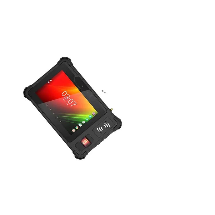 Newest Industrial Rugged Android 10 Tablet PC Computer Handheld PDA with IP65 Barcode & QR Code Scanner Capacitive Screen