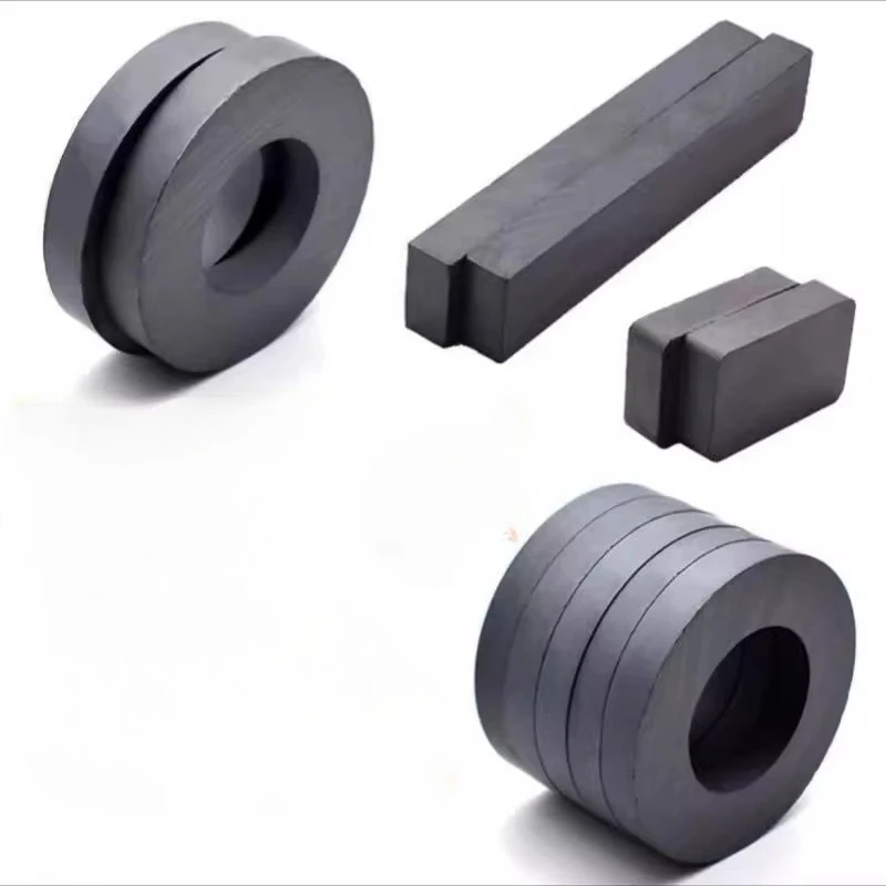 Ferrite Ring Magnet Dia 45-100mm Heavy Duty Ceramic Magnets for Industry Science,Crafts and Hobbies