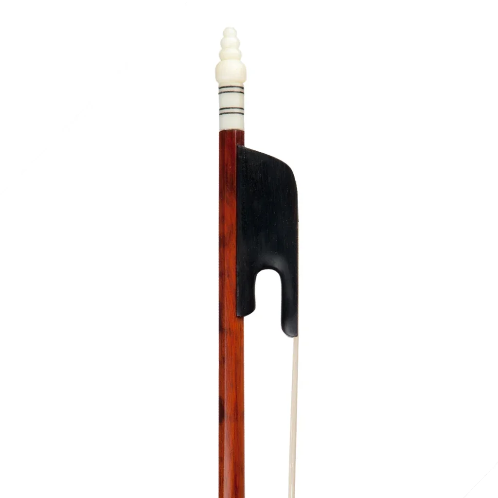 Professional Viola Bow 16'' Size Viola Bow Snakewood Bow Round Stick White Horsehair Ebony Frog Well Balance