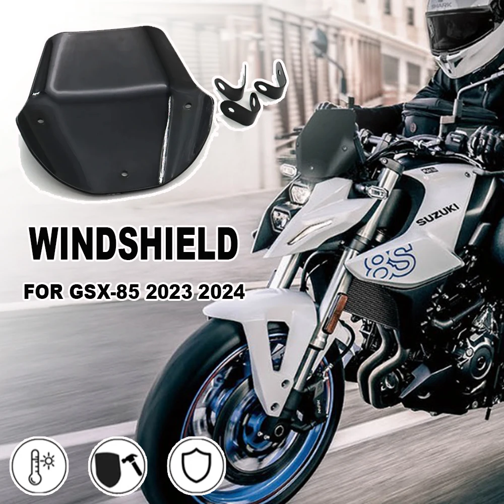 Motorcycle Accessories WindScreen Windshield Visor Deflector For Suzuki GSX-8S GSX 800S gsx s8s GSX8S 2023 2024