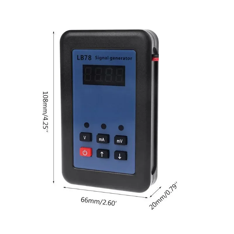 New Arrival NEW 4-20mA Signal Generator 0-10mV Current Voltage Millivolt Resistance Temperature Process Calibration