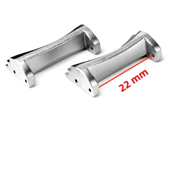 Silver Metal Adapter Watch Connector For Citizen BN2029-01E BN2021-03E BN2024-05E Stainless Steel Lug watch band Strap 22mm