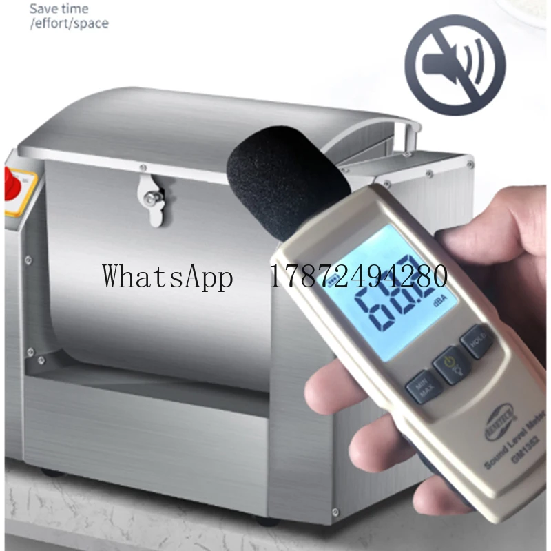 Commercial Bread Kneading Machine – 5/7/10kg High-Capacity Spiral Dough Mixer for Bakery
