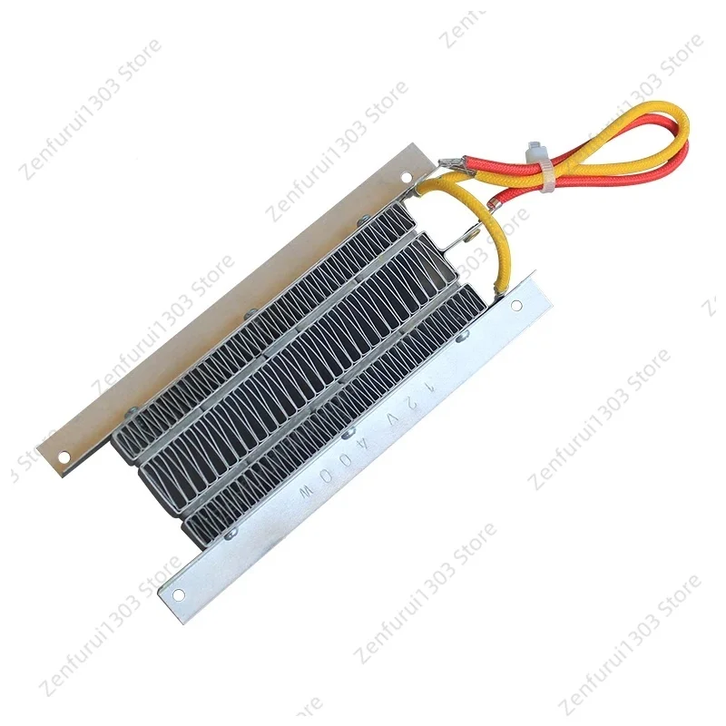 12V 24V 400W 800W Ceramic PTC Constant Temperature Air Heater Heating Element with Mounting Bracket 150X68