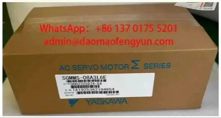 SGMMS-08A3L6E Brand New Servo Motor，Fast shipping，SGMMS 08A3L6E