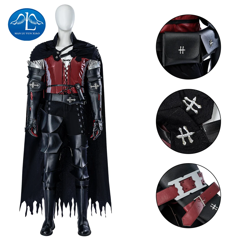 

FF16 Clive Rosfield Cosplay Custome Clive Top with Pants Halloween Costumes for Men