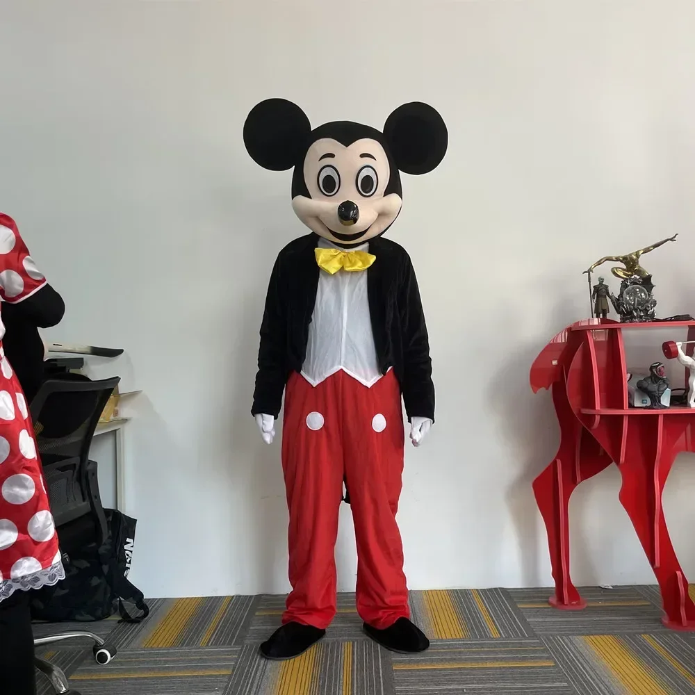 

Cosplay Mouse Boy Mickey and Mouse Girl Minnie Cartoon character costume Mascot Advertising Costume Party Animal carnival toy