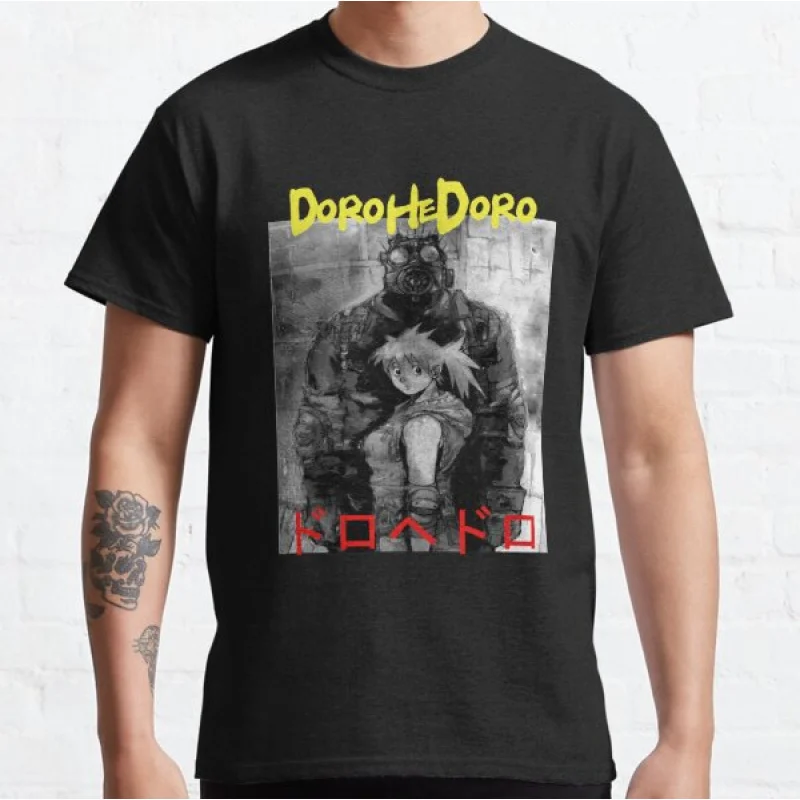

Q hayashida 0405 Manga Dorohedoro caiman Anime T shirt kaiman Manga Men's print Graphic Tee Shirt Y2K clothes All size tops