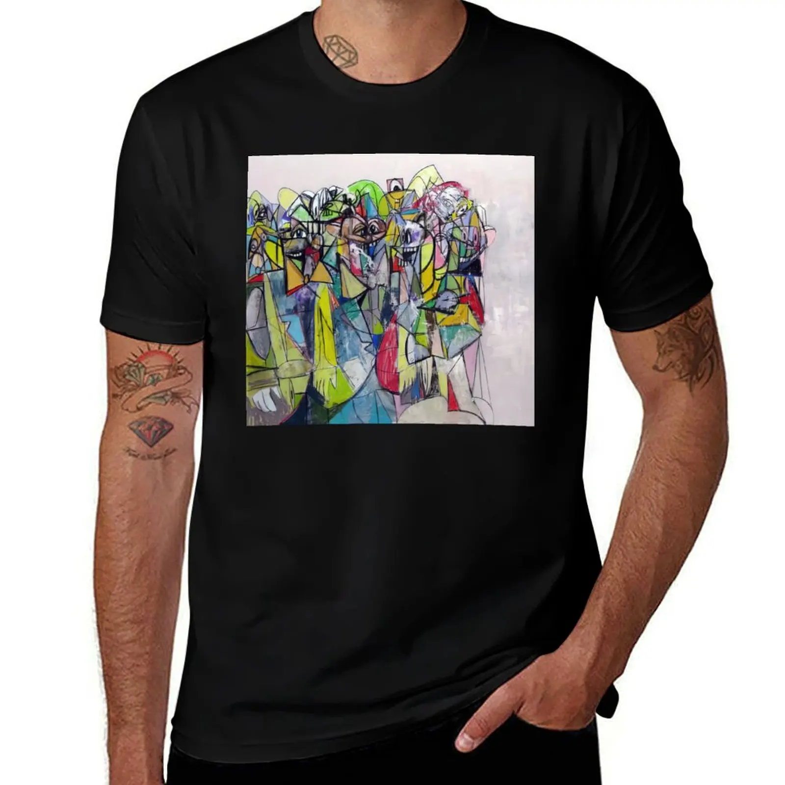 George Condo T-Shirt cotton graphic tees cute tops custom t-shirts quick-drying funny t shirts for men