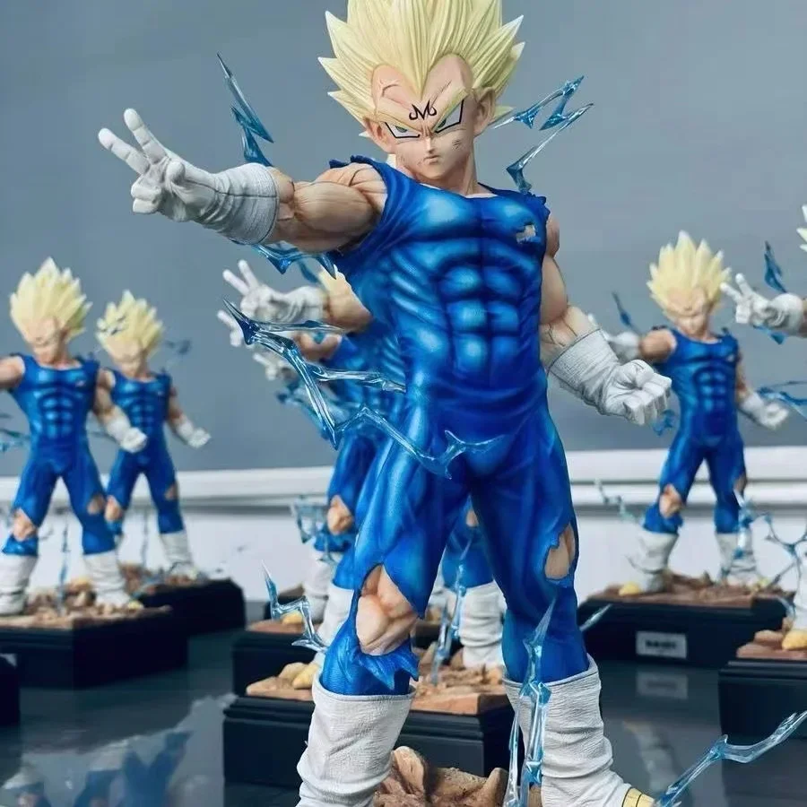 

2026 New Figurine Action Figures Pvc Statue Collection Model Toys 1PC 30cm/11.81inch Anime Majin Vegeta Figure Vegeta Model