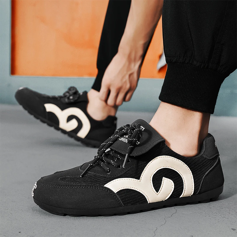 

Мужские повседневные сетчатые лоферы, кроссовки, новинка 2025, модная легкая спортивная обувь в стиле ретро для отдыха, Zapatos Hombres, прогулочная мужская обувь