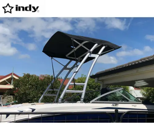 Indy Max Foldable Bimini Top 1900V Fit Indy Max Wakeboard Tower