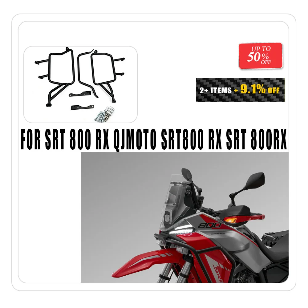 For SRT 800 RX QJMOTO SRT800 RX SRT 800RX SRT800RX  Saddlebag Side Toolbox Brackets Fit For Top Case Luggage Panniers Rack