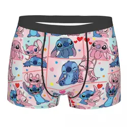 Custom Stitch Heart Collage Boxer Shorts For Homme 3D Print Underwear Panties Briefs Soft Underpants