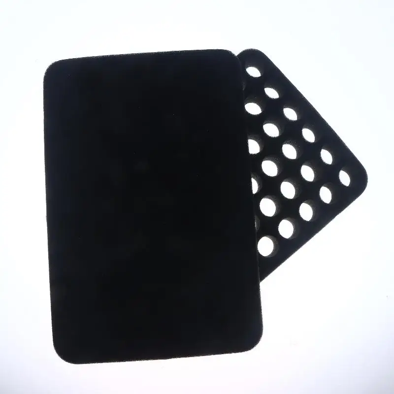 Almofada de espuma com 60 espaços, divisor inferior removível, contém 60 garrafas de 15 ml/10ml de esmalte ou óleo essencial