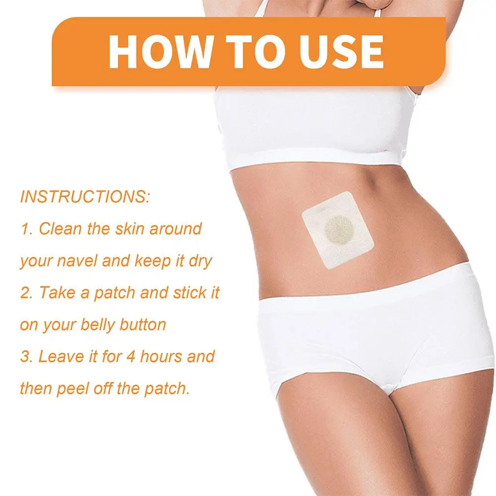 10Pcs/box Bee Circulatory Drainage Slimming Patch Eliminate Phlegm Constipation Burn Fat Skin Care Beauty Health