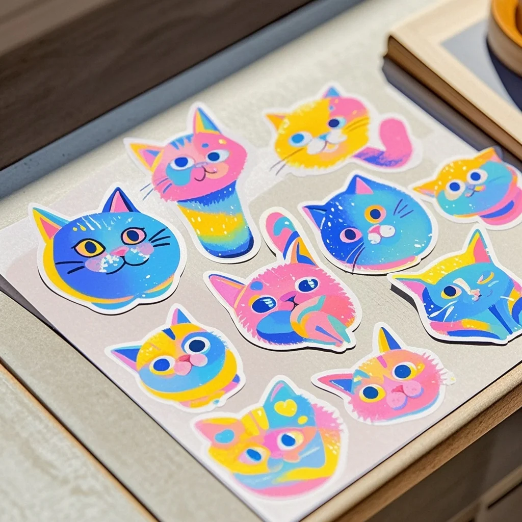 تحديد مقاوم للخطأ: ملصقات شفافة وملونة للسلامة والتنظيم