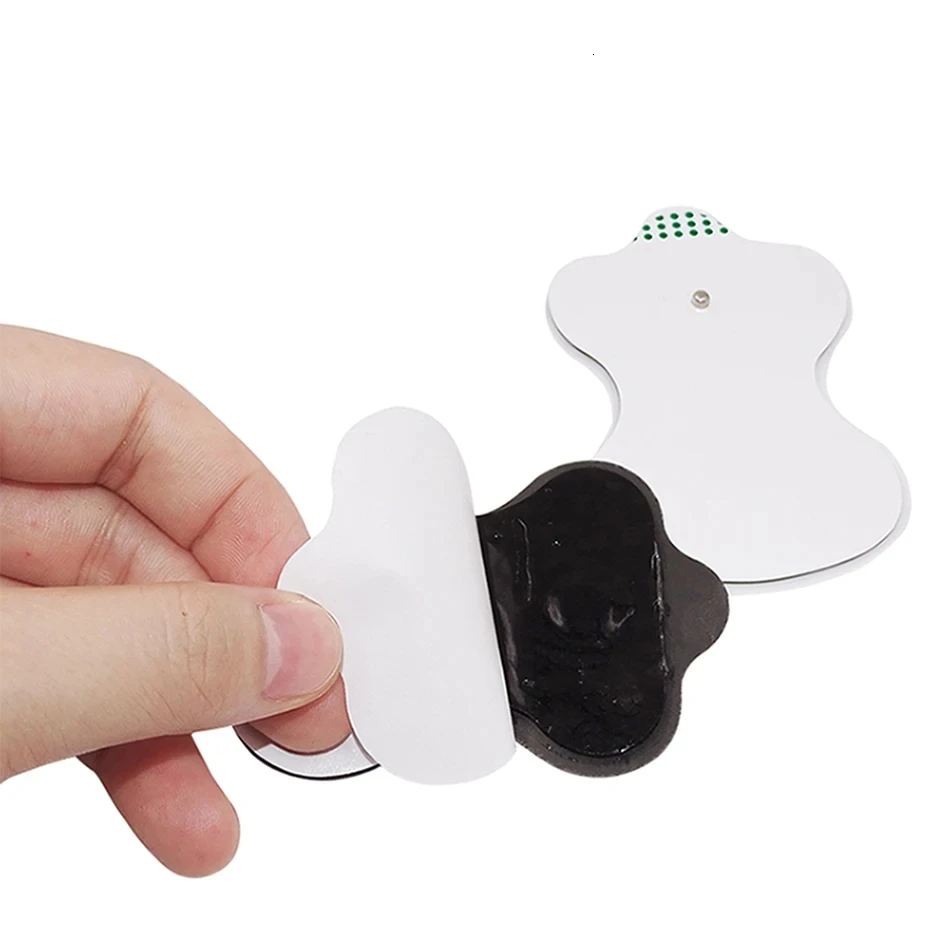 Self-Adhesive TENS Electrodes Pads for EMS Electric Muscle Stimulator Physiotherapy Accessory Reusable Body Massager Patches