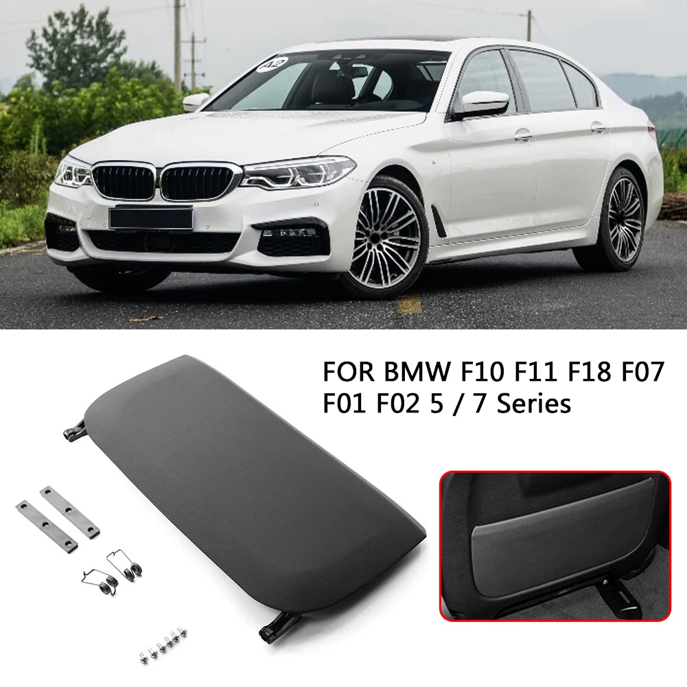 Bolso de armazenamento automático assento de carro painel traseiro guarnição capa painel traseiro guarnição capa para bmw f10 f11 f18 f07 f01 f02 5/7 séries