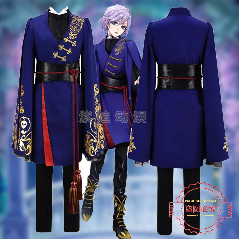 

[На заказ] Twisted Wonderland POMEFIORE Vil униформа косплей костюм для женщин и мужчин Хэллоуин игровое пальто брюки