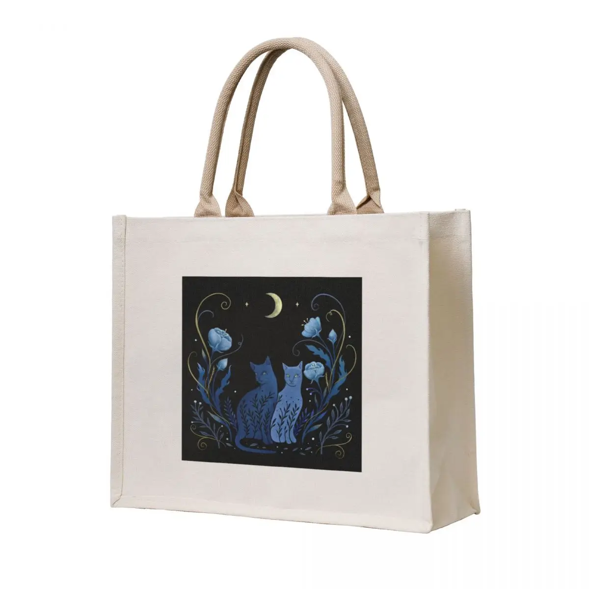 

Two Cats Tote Bag tote bag women shopping cart bags shopping bag logo