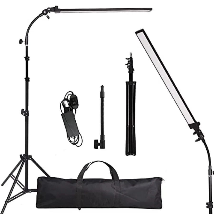 

Photography Studio LED Lighting Kit with Light Stand Bag Soft Tube for Beauty, Eyebrow, Tattoo, Makeup, Dentistry, Eyelash, Por