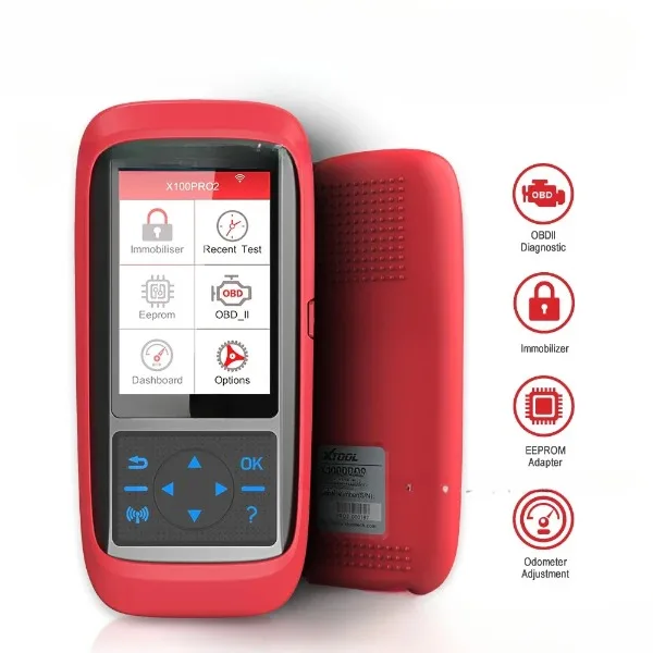 X100 Pro2 Auto Key Programmer/Calibration Adjustment Scanner Mileage X PRO OBD2 Code Reader