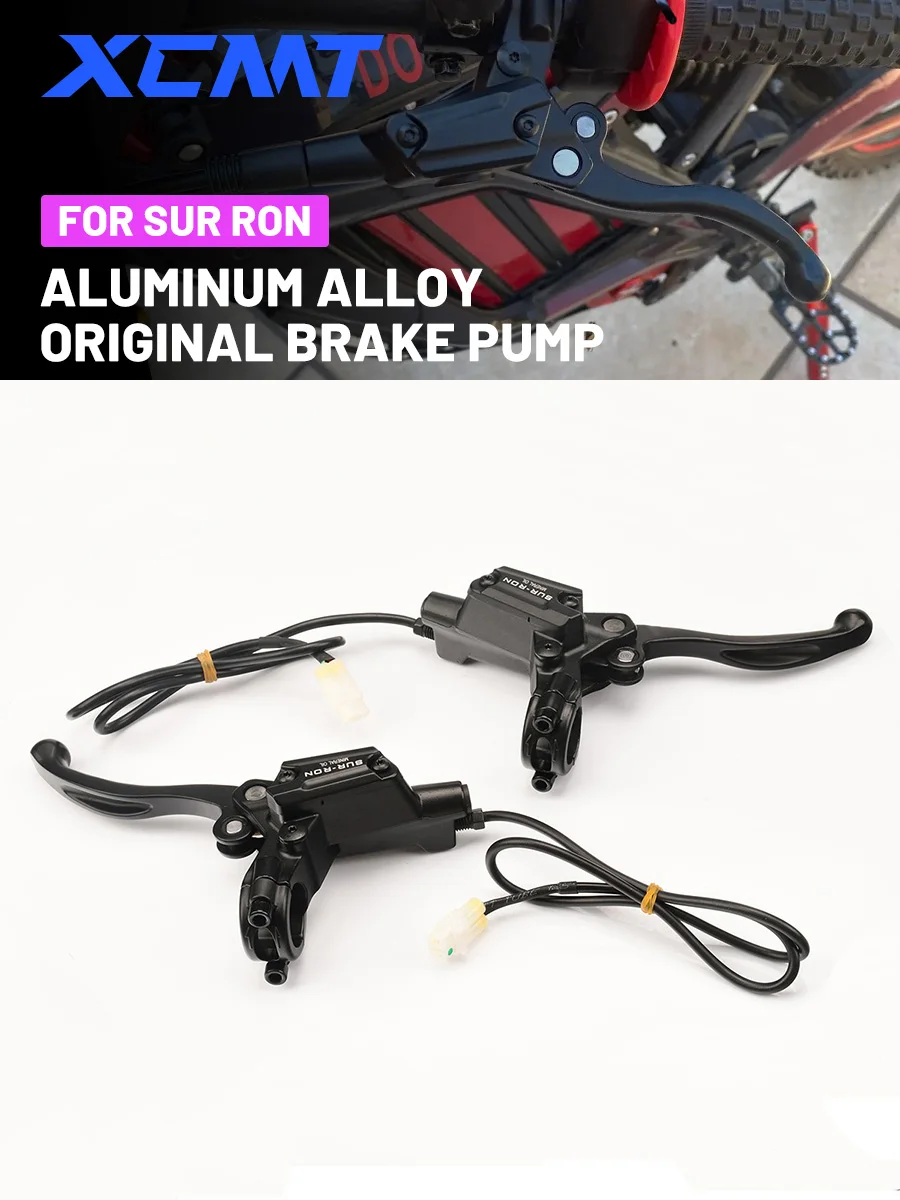 AliExpress XCMT For SURRON Original Brake Cylinder Assembly for SUR-Ron Light Bee & Light Bee X Electric Bicycle Front Rear Brake Lever Replace