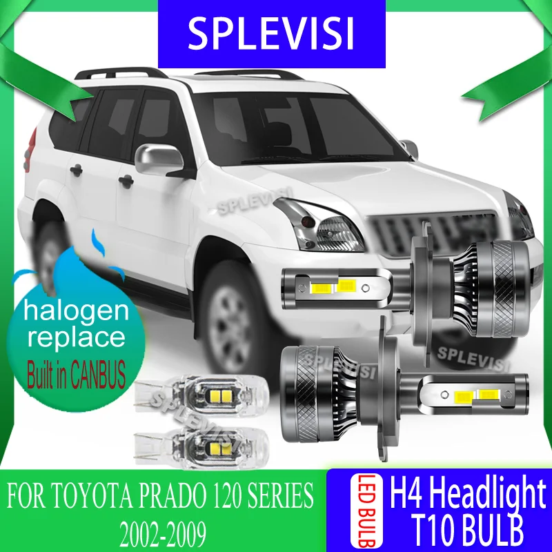 Featuring 3570 CSP chips and built-in load resistor LED Bulb For Toyota Prado 120 Series 2002 2003 2004 2005 2006 2007 2008 2009