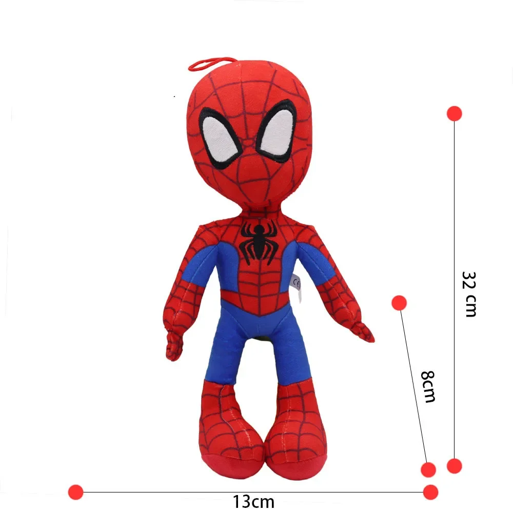 子供のためのディズニーキャラクターのぬいぐるみ,30cm,スパイダーマン,アイアンマン,ヒーロー,ソファ枕,クリスマスプレゼント