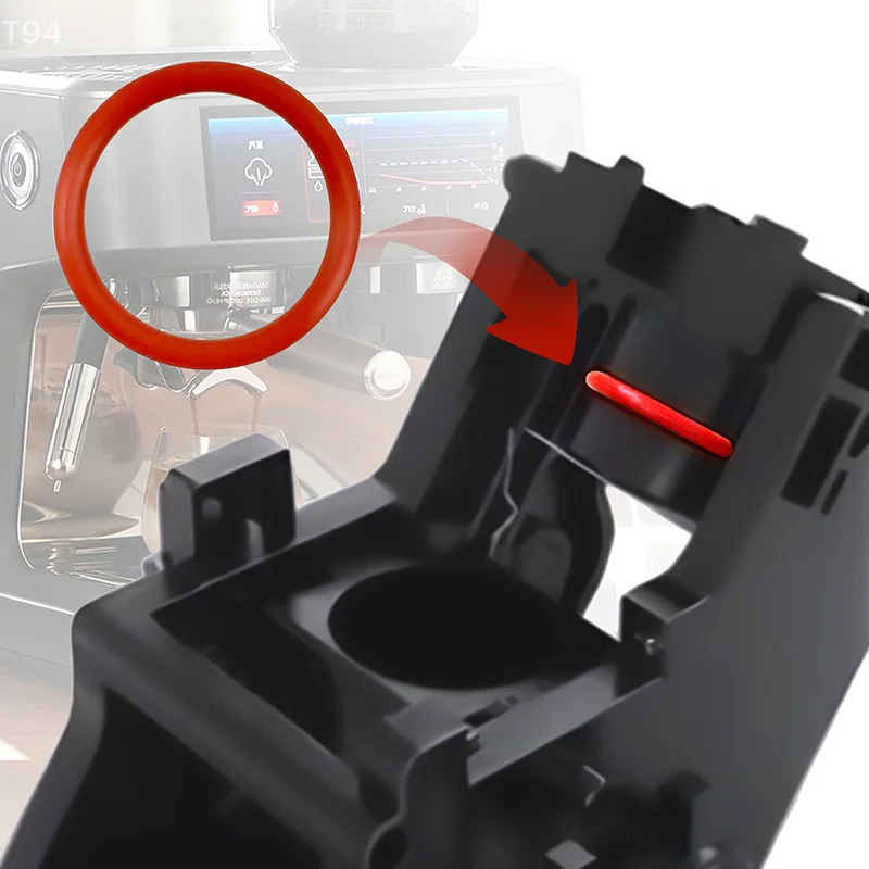 15 Pcs For Saeco Gaggia Spidem Coffee Machine Brewing Group Spout Connector Kitchen Accessories O-Ring Seal Kit Silicone Gasket
