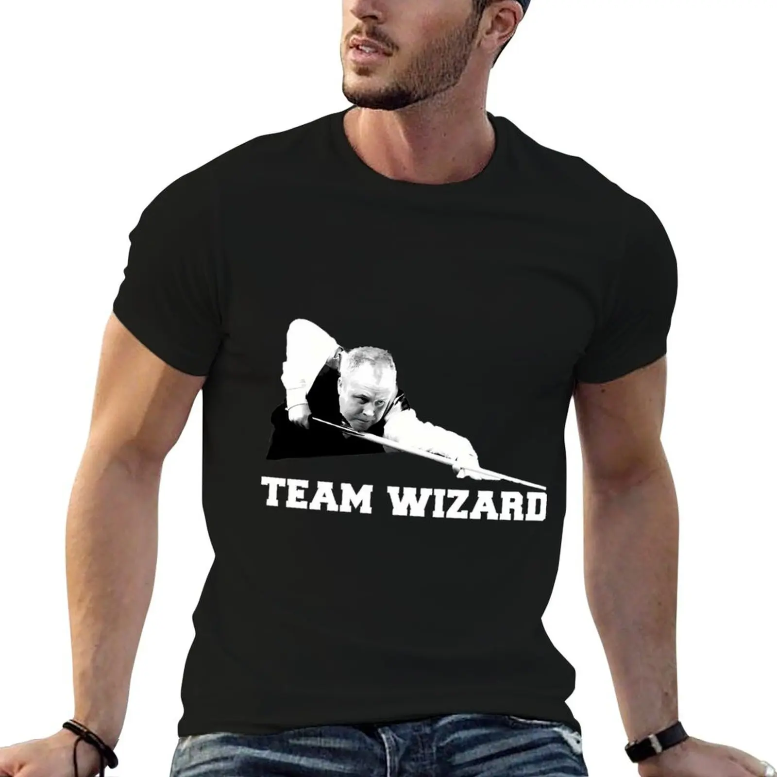 Snooker Team Wizard John Higgins Fans T-Shirt Classic Graphic Short Sleeve Top