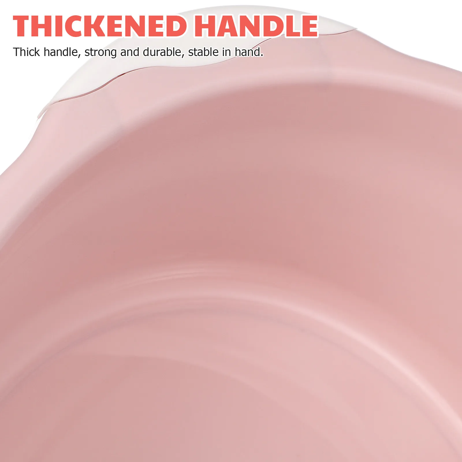 

Набор из 2 пластиковых тазов для умывания: простые, среднего размера, розовые, для дома и ванной, для ухода за лицом и ногами