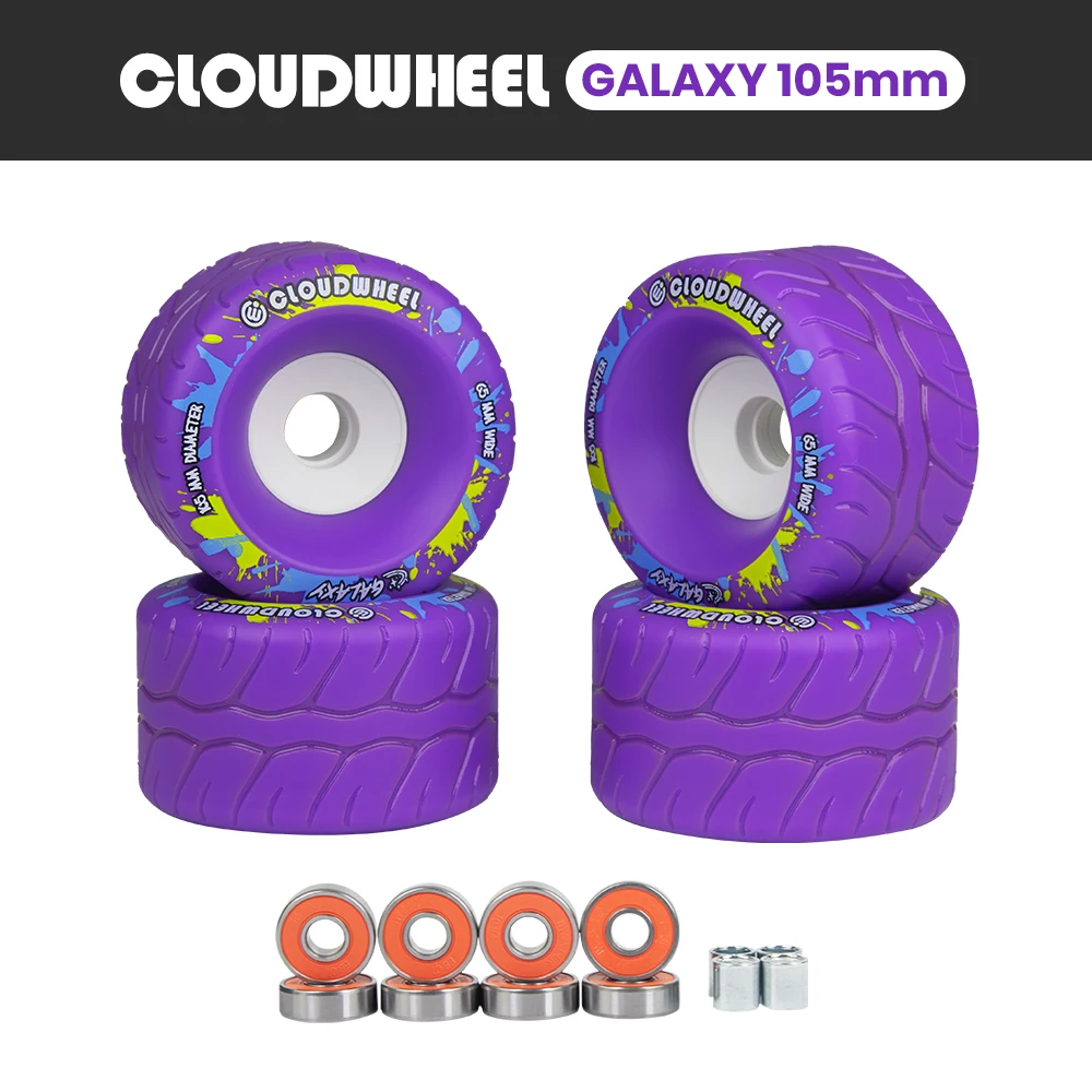 CLOUDWHEEL Galaxy 105mm Urban All Terrain Off Road Electric Skateboard Wheels