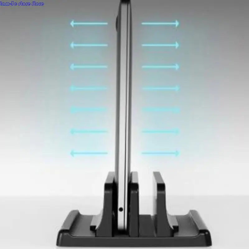 D0UA قابلة للتعديل سطح المكتب Dock الرأسي المحمول المحمول حامل الكمبيوتر المحمول العمودي
