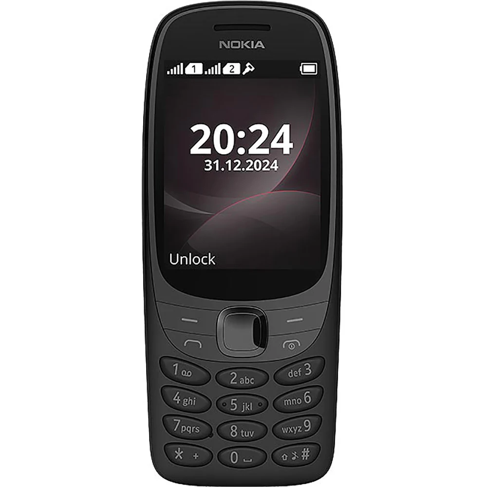 Used Nokia 6310 2021 Backup Phone 2SIM 2.8-inch 1150mAh FM Radio 3.5mm Bluetooth 5.0 Nokia6310 Old Age Phone Unlock - view 4