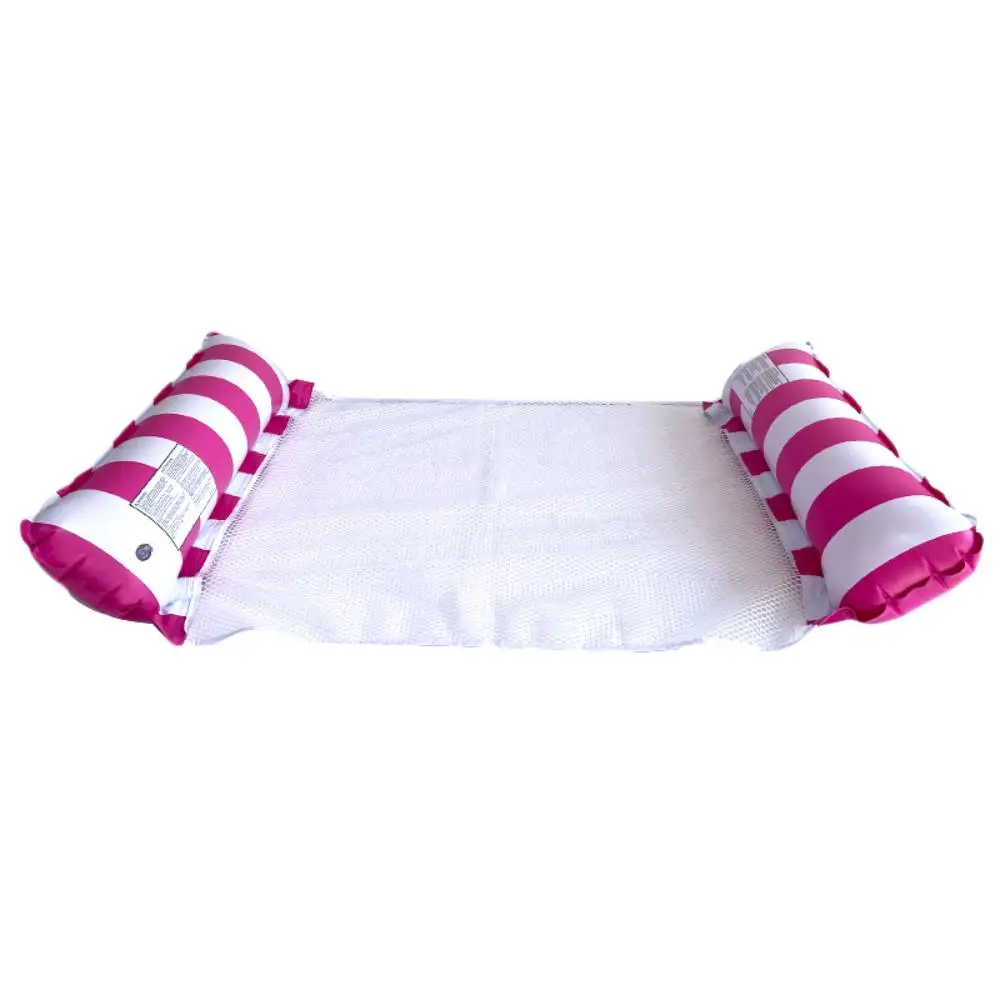 1 قطعة اثنين أنبوب مستقيم شريط أرجوحة طوي بولي كلوريد الفينيل نفخ العائمة صف حمام سباحة مقعد تعويم #4